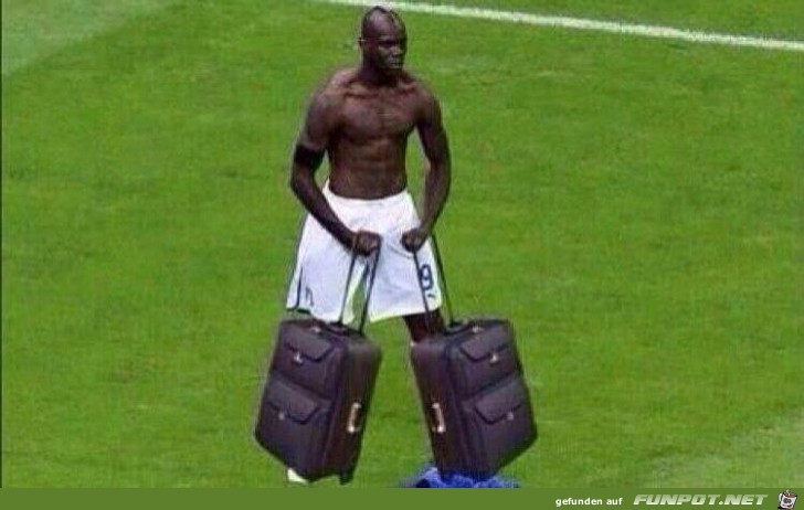 Balotelli hat die Koffer gepackt Balotelli hat die Koffer gepackt