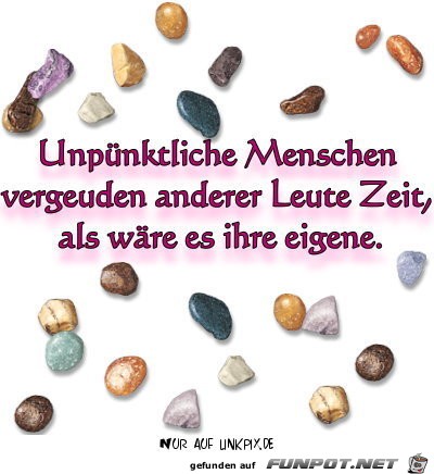 unpuenktliche Menschen