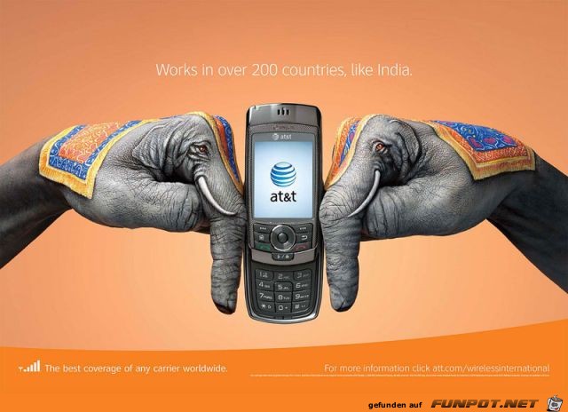 schne AT&T-Werbung