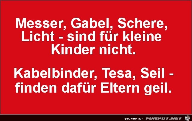 Messer Gabel Schere