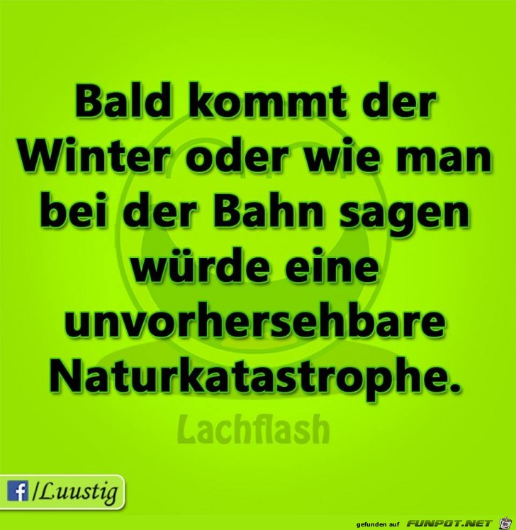 Bald kommt der Winter Bald kommt der Winter