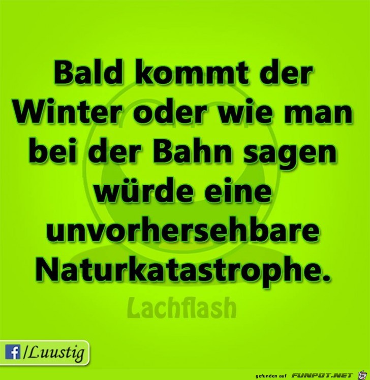 Bald kommt der Winter