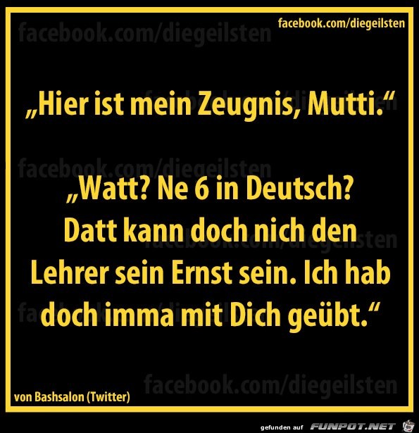 Zeugnis Zeugnis