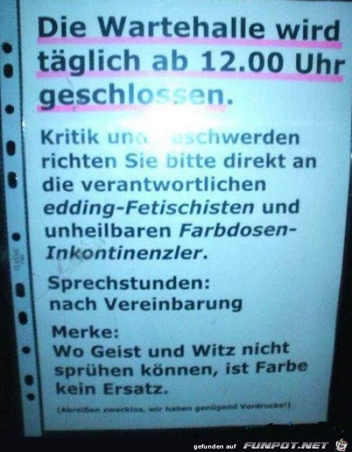 Die Wartehalle Die Wartehalle