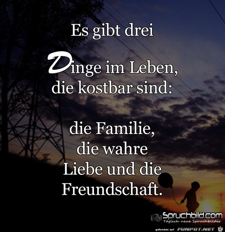 3 Dinge im Leben 3 Dinge im Leben