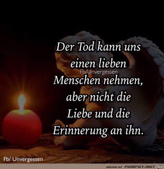 der Tod kann uns