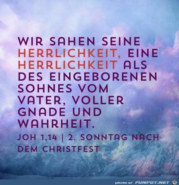 johannes 1,14