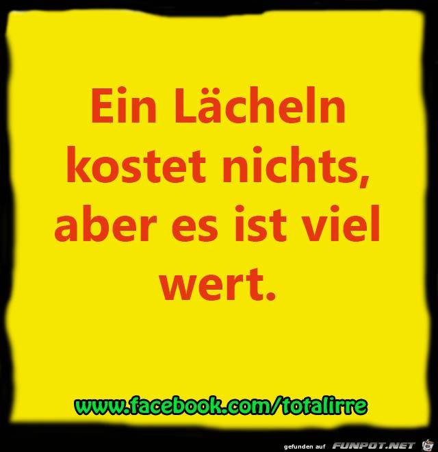 Ein Laecheln