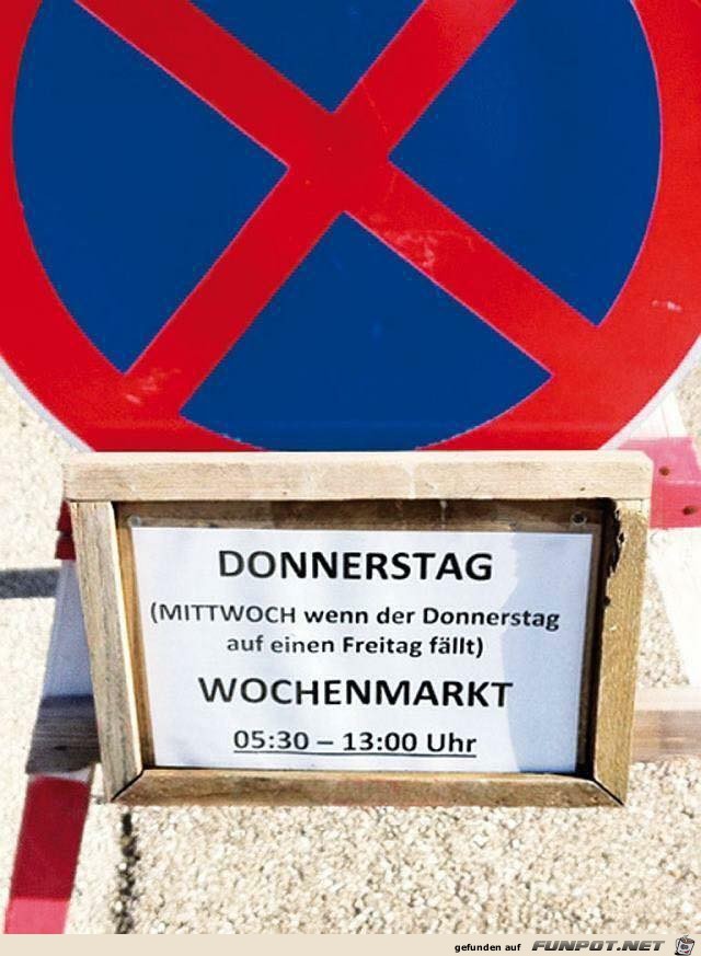 Donnerstag Donnerstag