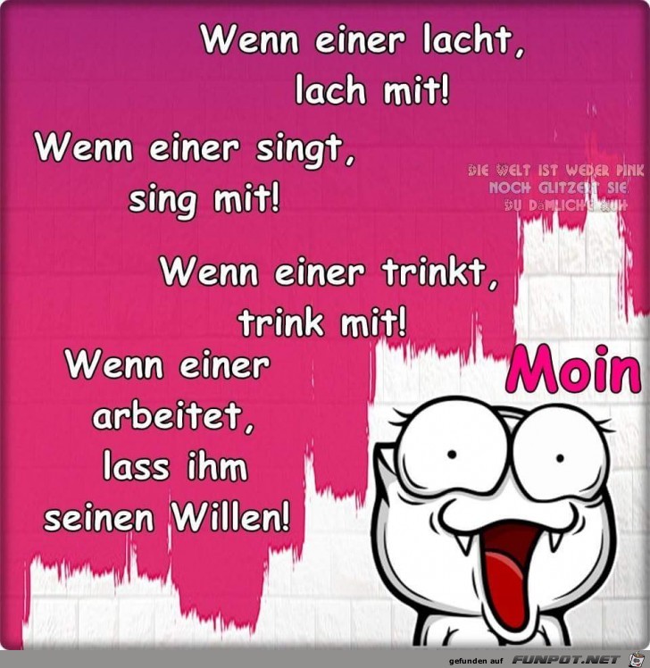 wenn einer lacht wenn einer lacht