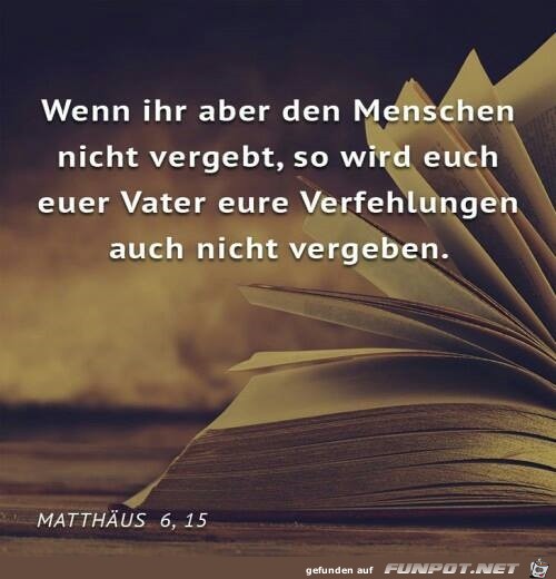 Matthaeus 6 15 Matthaeus 6 15