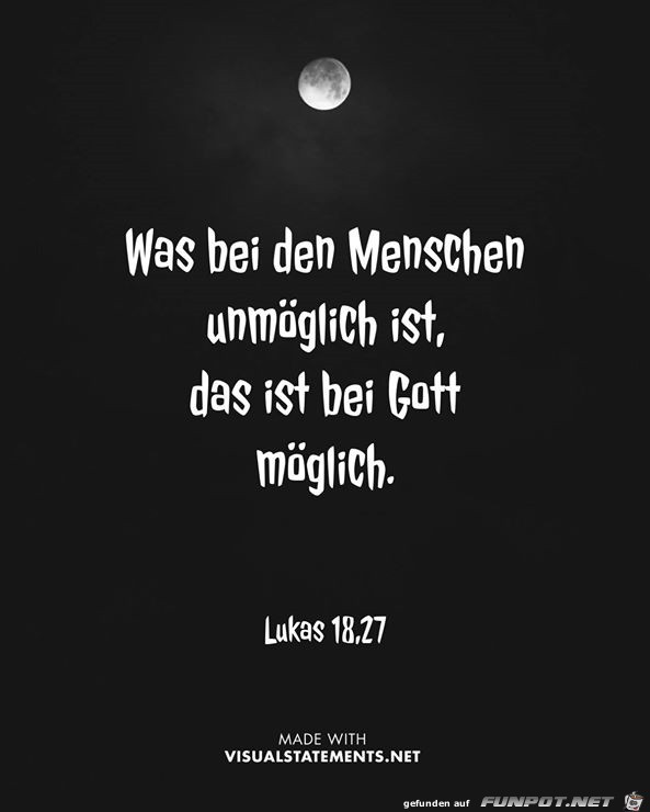 Lukas 18 27