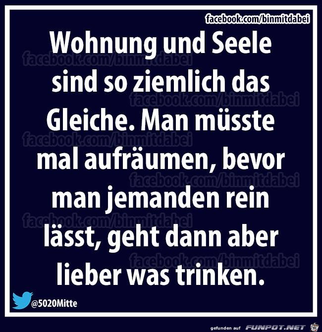 Wohnung und Seele