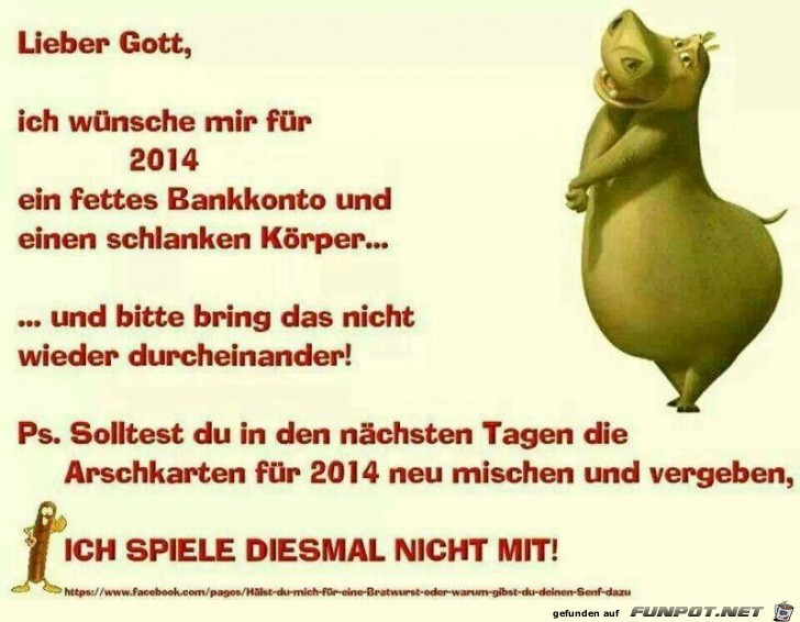 Zum neuen Jahr 2014