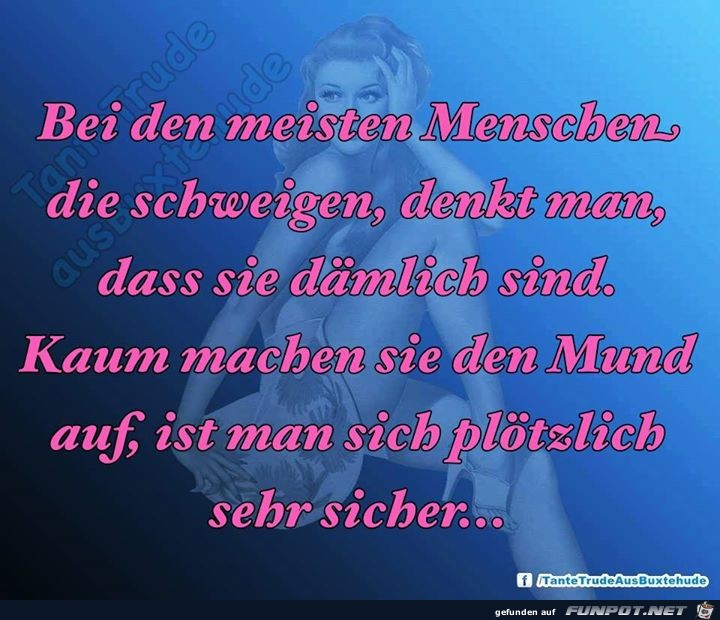 Schweigen Schweigen