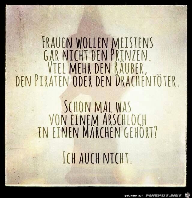 Frauen wollen meistens...