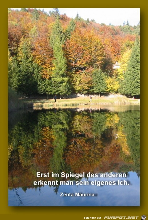 Erst im Spiegel