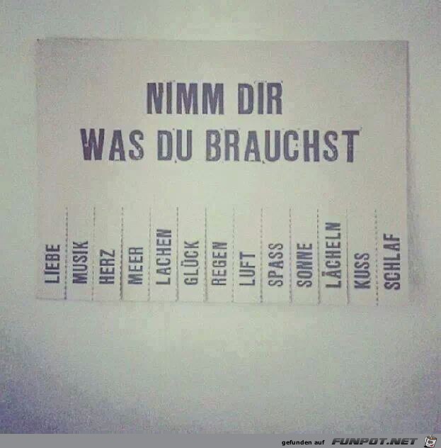 nimm dir nimm dir