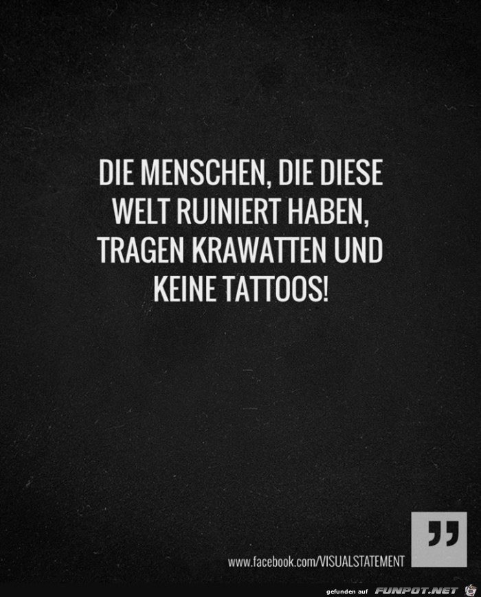 krawatten tattoos