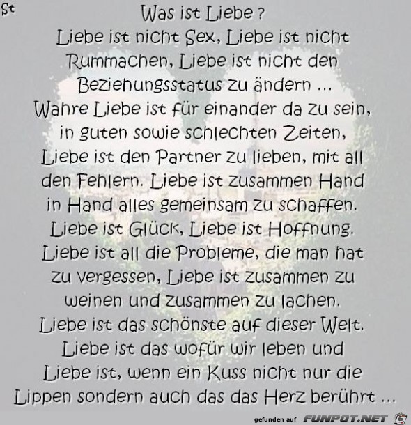 Was ist Liebe