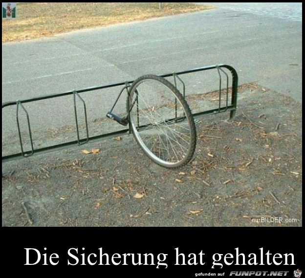gute Sicherung gute Sicherung