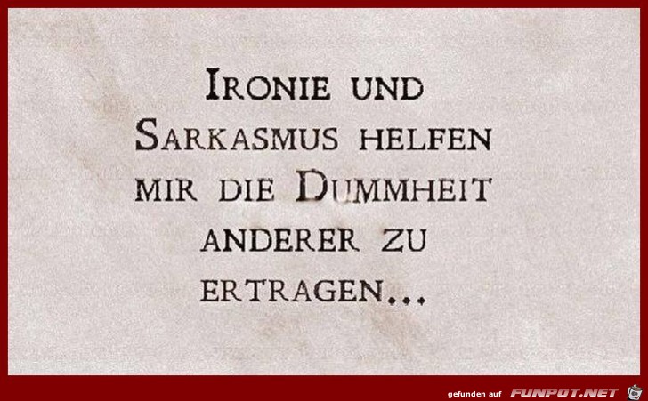 Ironie