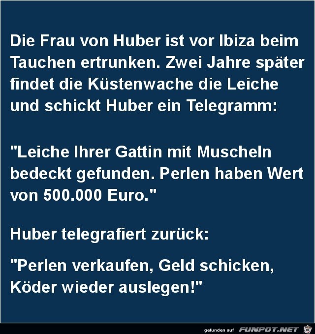 die Frau von Huber