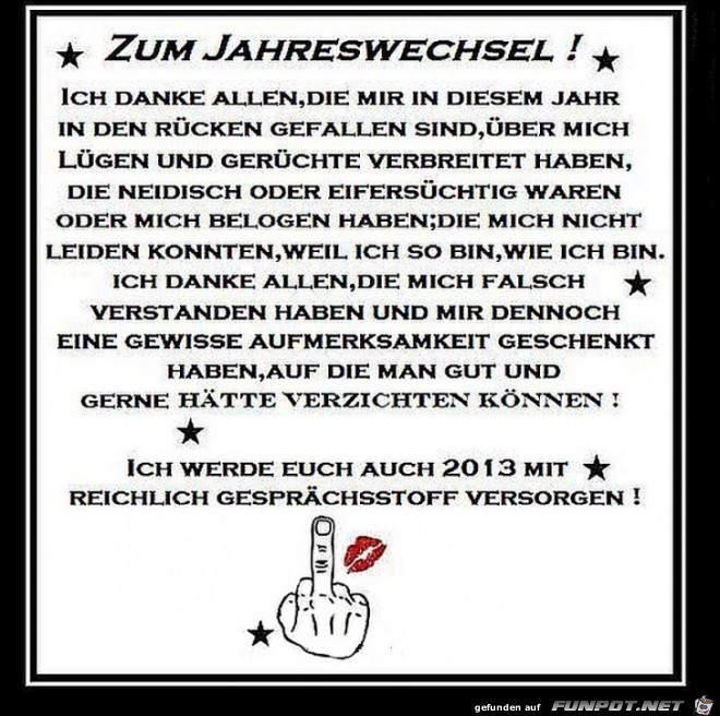 zum Jahreswechsel zum Jahreswechsel