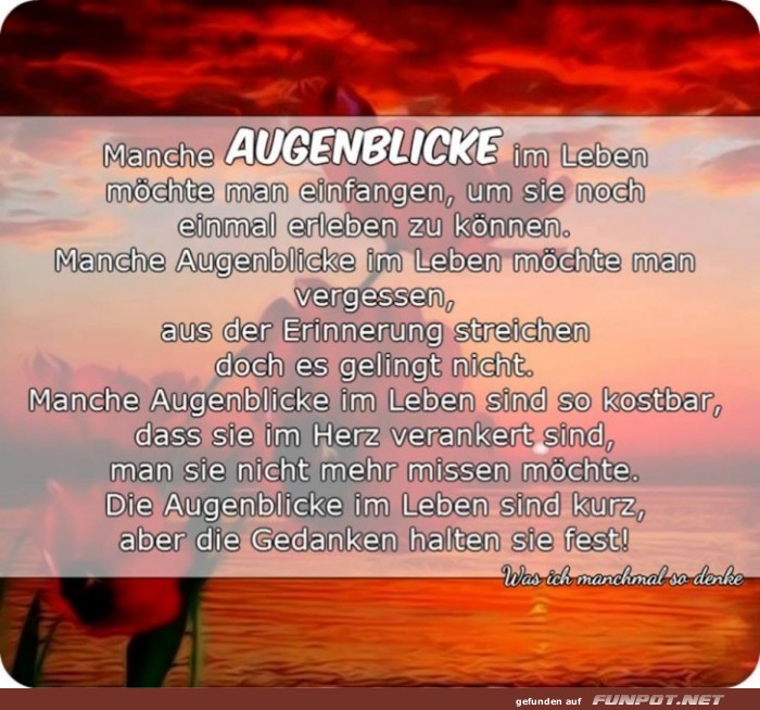 Augenblicke Augenblicke