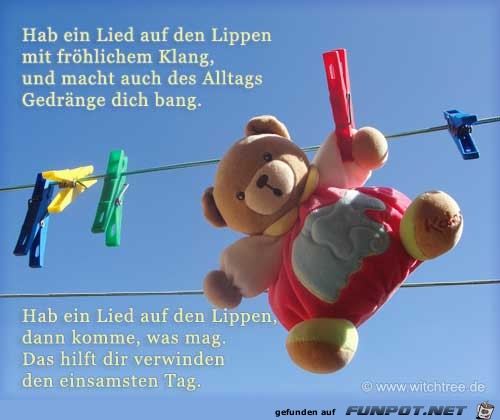 hab ein Lied auf den Lippen hab ein Lied auf den Lippen
