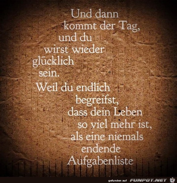 und dann... und dann...