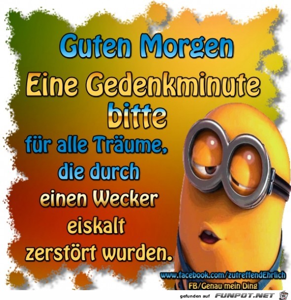 Gedenkminute Gedenkminute