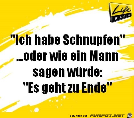 schnupfen