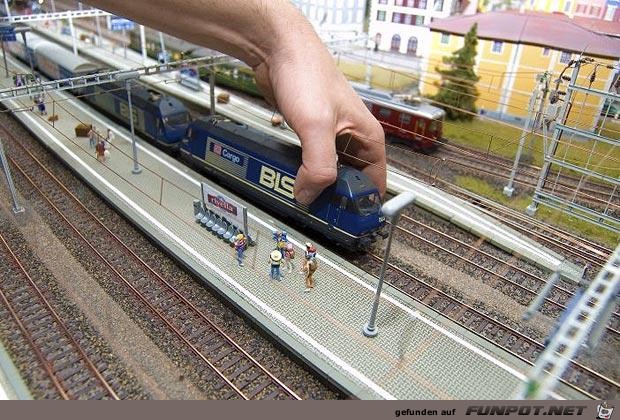 Die weltgrte Modelleisenbahn - in Hamburg!