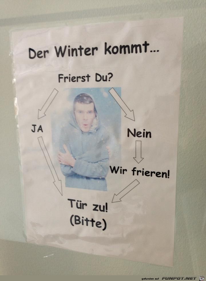 frierst du