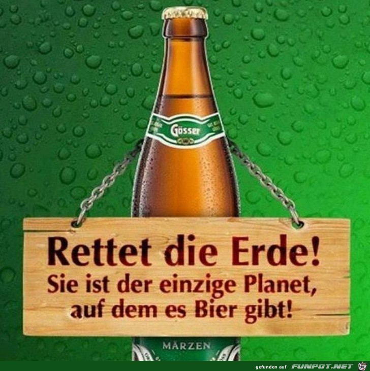 Rettet die Erde Rettet die Erde