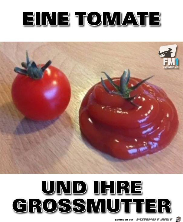 Eine Tomate