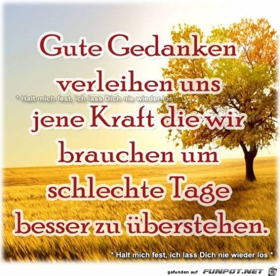 gute Gedanken