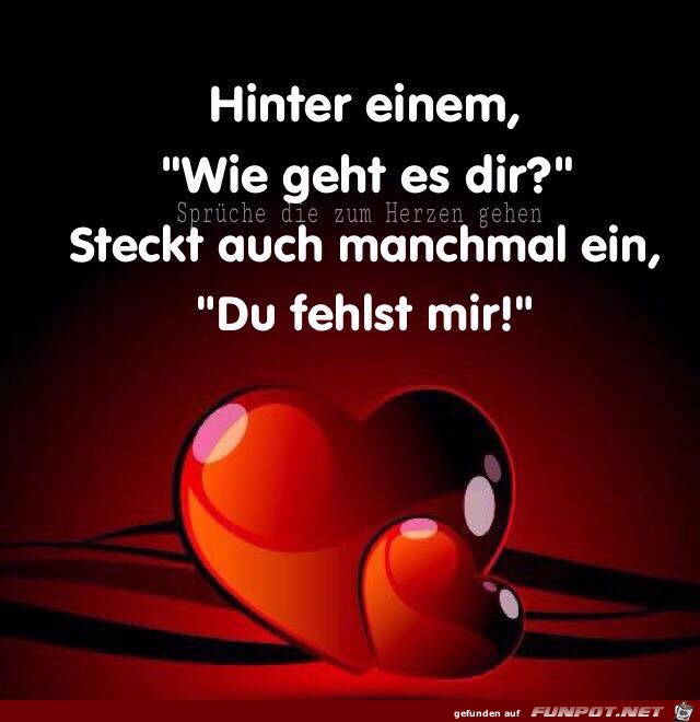 Hinter einem Hinter einem