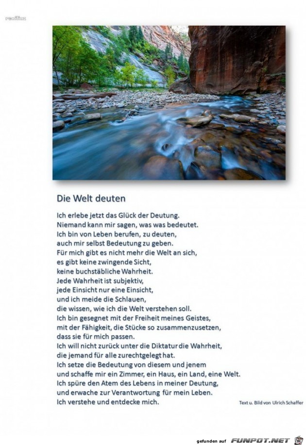 Die Welt deuten Die Welt deuten