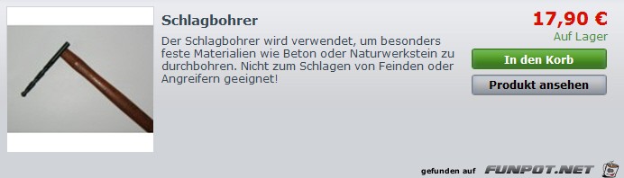Schlagbohrer Schlagbohrer