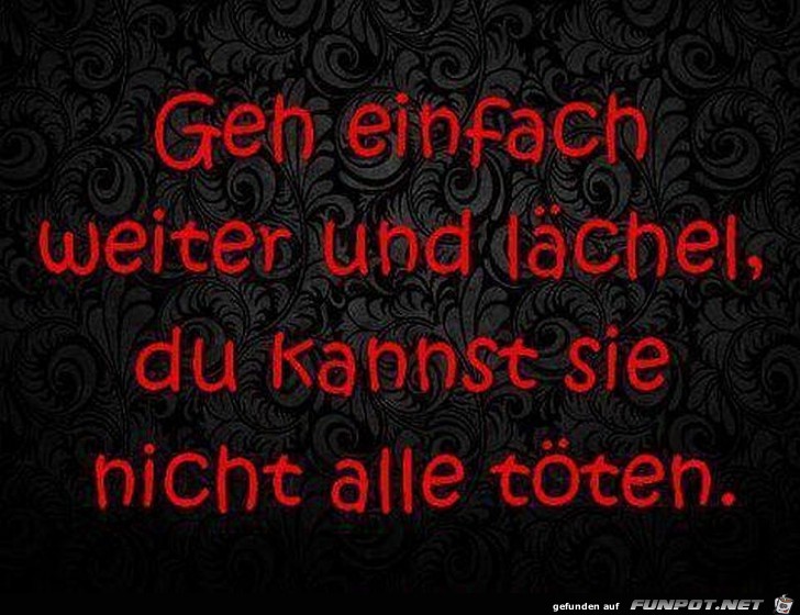 Geh einfach Geh einfach