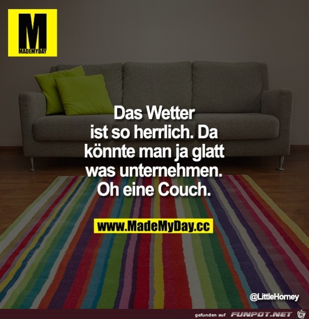 oh eine Couch