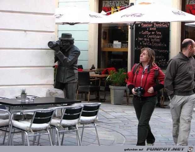 seltsame und verrckte Skulpturen