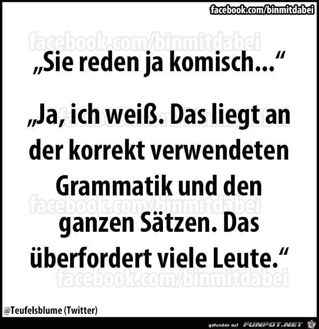 Korrekte Grammatik Korrekte Grammatik