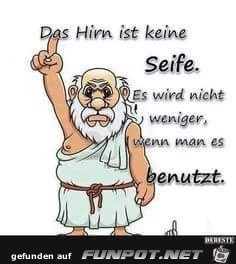 das hirn ist keine seife das hirn ist keine seife