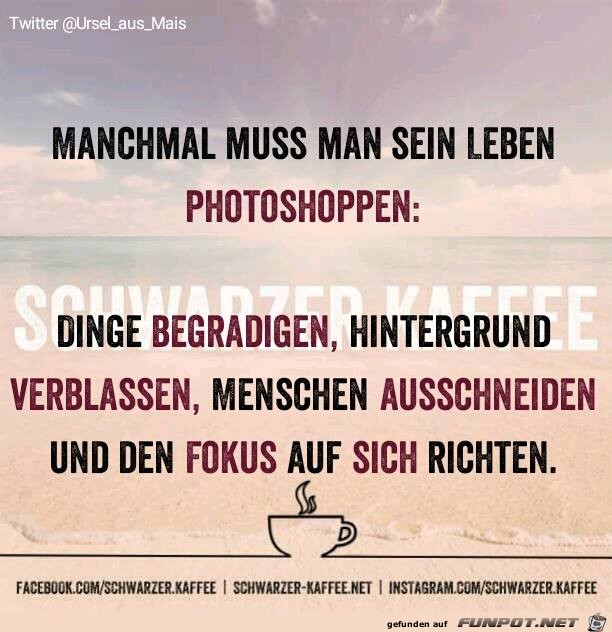 Photoshoppen