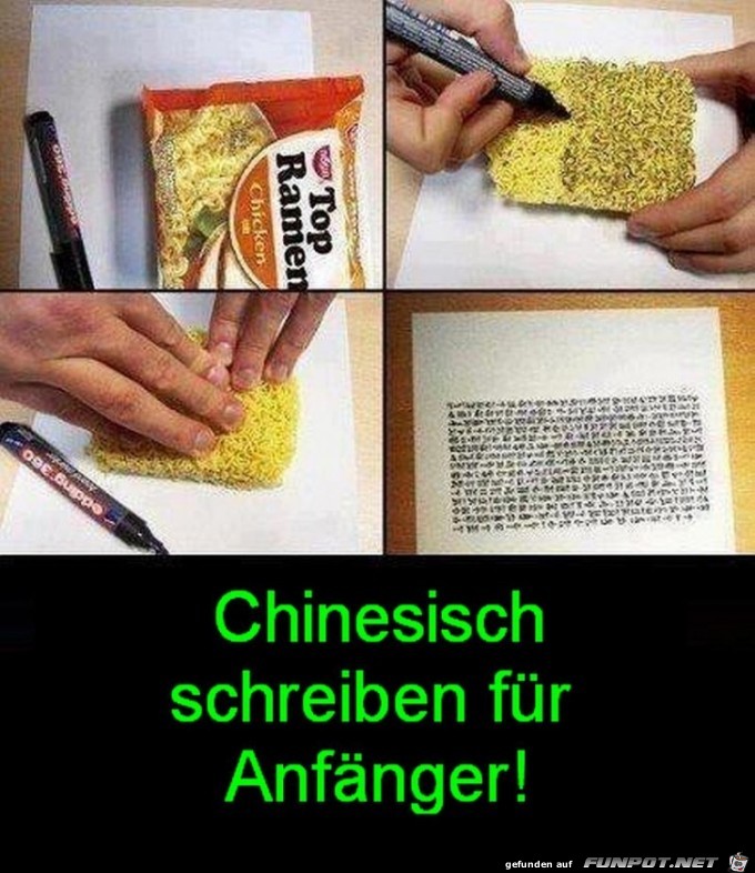 chinesisch schreiben fr Anfnger