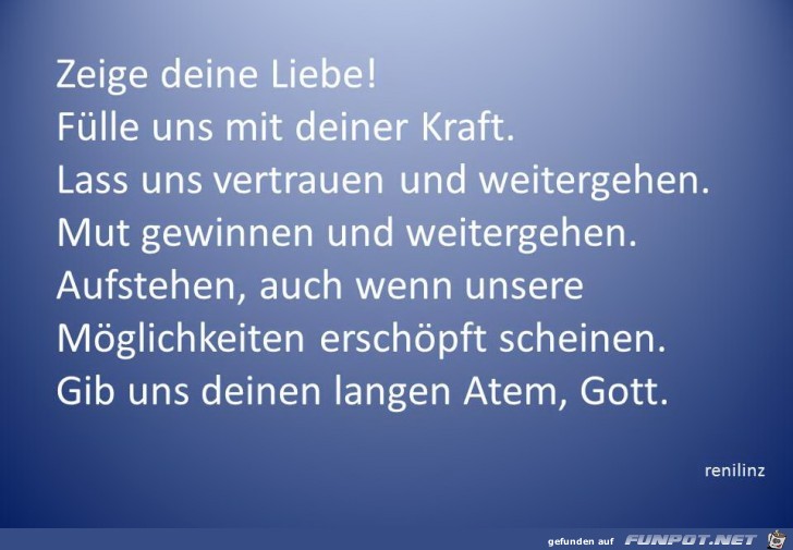 zeig mir deine Liebe zeig mir deine Liebe