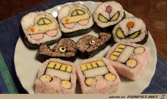 Sushi-Kunst!